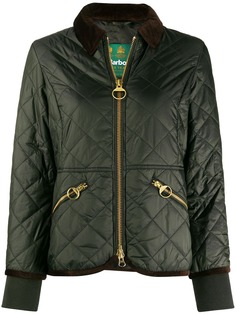 Barbour quilted bomber jacket