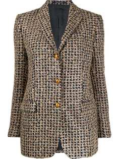 Tagliatore shimmering tweed blazer