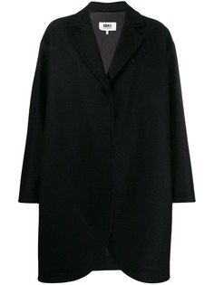 Mm6 Maison Margiela пальто оверсайз с клапанами
