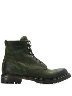 Silvano Sassetti lace up combat boots