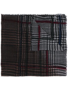 Faliero Sarti houndstooth pattern scarf
