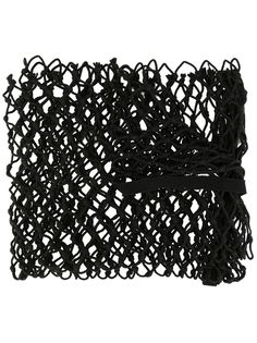 Ann Demeulemeester netted scarf