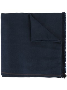 Ermenegildo Zegna fringed detail scarf