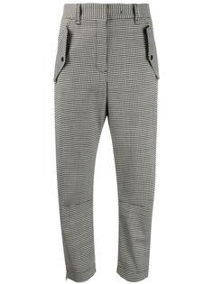 BRAG-WETTE checked straight trousers