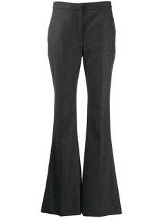 Alexander McQueen flared mid-rise trousers