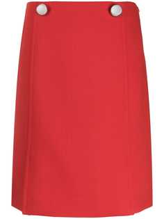 Prada buttoned front panel skirt