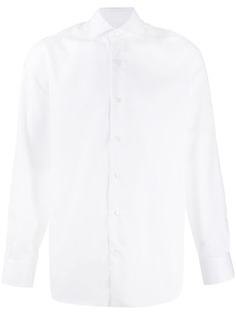 Barba pointed collar shirt