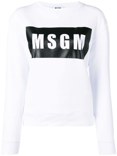 MSGM толстовка с логотипом