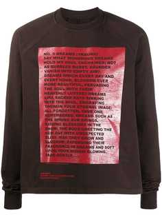 Rick Owens DRKSHDW boxy-fit print sweatshirt