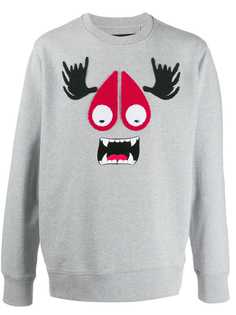 Moose Knuckles cartoon print sweatshirt