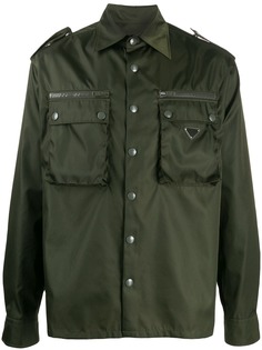 Prada boxy military shirtpoi