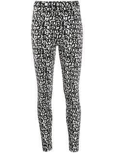 Moncler Grenoble logo printed leggings