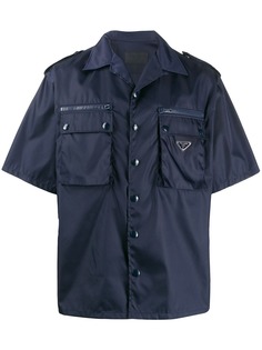 Prada boxy military shirt