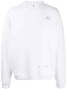 OAMC print detail sweatshirt
