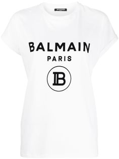 Balmain logo print T-shirt