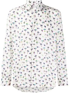 Etro mushroom print shirt