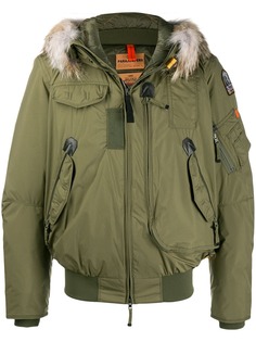 Parajumpers fur trim down jacket
