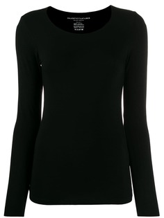 Majestic Filatures fitted long sleeve top