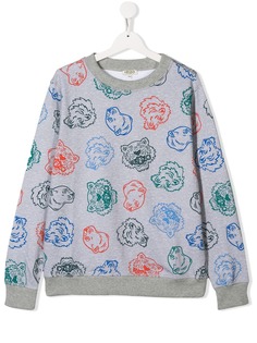 Kenzo Kids толстовка с принтом