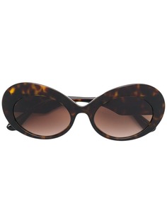 Dolce & Gabbana Eyewear солнцезащитные очки в круглой оправе