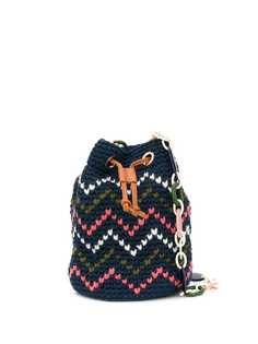 M Missoni knitted bucket bag