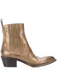 Sartore western appliqué boots