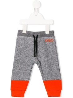 Kenzo Kids colour-block logo track pants