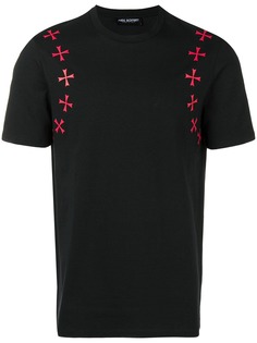 Neil Barrett Maltese cross printed T-shirt