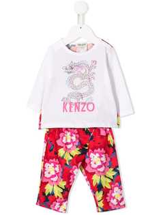 Kenzo Kids dragon floral tracksuit