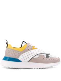 Tods кроссовки на шнуровке с перфорацией Tod`S