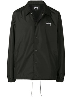 Stussy куртка-рубашка с логотипом
