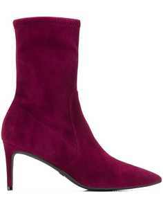 Stuart Weitzman leather ankle boots