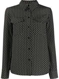 Gold Hawk Dove star print shirt