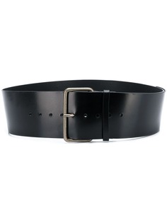 Ann Demeulemeester antique gold-tone buckle belt