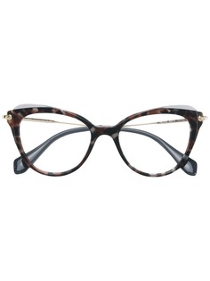 Miu Miu Eyewear очки в оправе кошачий глаз