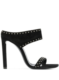 Saint Laurent босоножки с люверсами