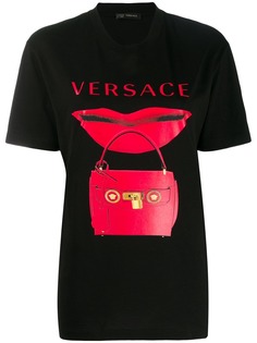 Versace футболка с принтом