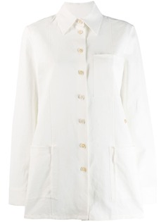Jil Sander рубашка в стиле милитари