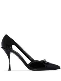 Dolce & Gabbana туфли Lori 90 с вырезными деталями