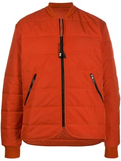 Y-3 padded zip-up jacket