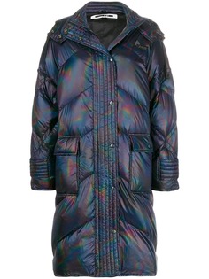 McQ Alexander McQueen holographic padded jacket