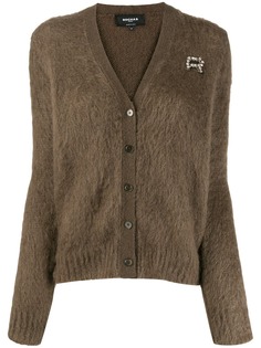 Rochas crystal embellished V-neck cardigan
