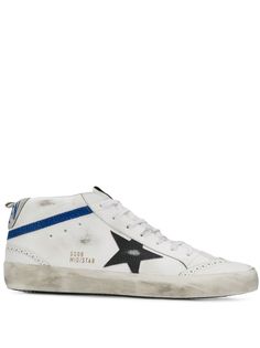 Golden Goose кеды с нашивками в виде звезд