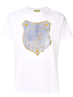Versace Jeans denim badge T-shirt
