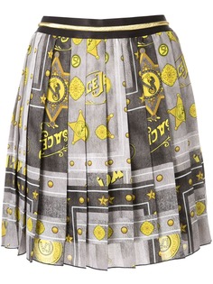 Versace Jeans pleated mini skirt