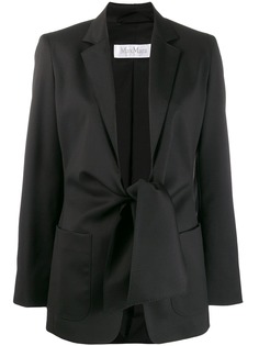 Max Mara блейзер с завязками