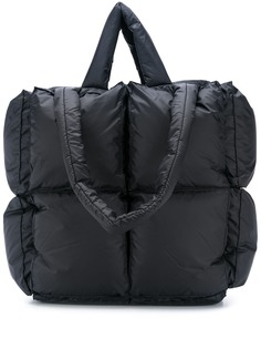 Off-White padded square tote