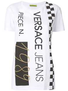 Versace Jeans logo printed T-shirt
