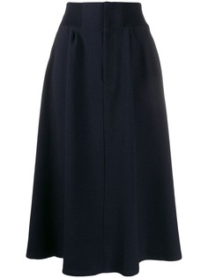 Zucca midi a-line skirt