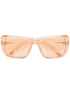 Tom Ford Eyewear солнцезащитные очки Aristotle в прямоугольной оправе